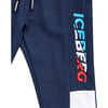 Red, White, and Blue Logo Baby Sweatpants, Blue - Sweatpants - 2