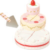 Strawberry Wedding Cake - Play Food - 2