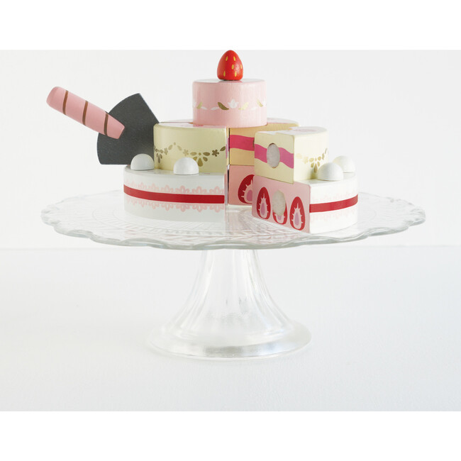 Strawberry Wedding Cake - Play Food - 3