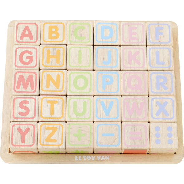 ABC Wooden Blocks - Le Toy Van Blocks, Sorters & Stackers | Maisonette