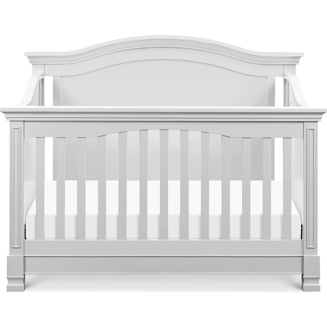 Louis 4-in-1 Convertible Crib, Cloud Grey - Cribs - 1