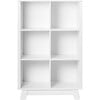 Hudson Cubby Bookcase, White - Bookcases - 1 - thumbnail