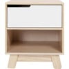 Hudson Nightstand with USB Port, Washed Natural - Nightstands - 1 - thumbnail