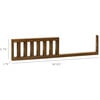 Toddler Bed Conversion Kit for Nifty Crib, Walnut - Beds - 2