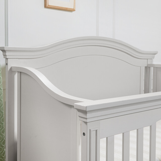 Louis 4-in-1 Convertible Crib, Cloud Grey - Cribs - 3