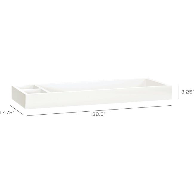 Removable Changer Tray for Nifty, Warm White - Changing Tables - 3