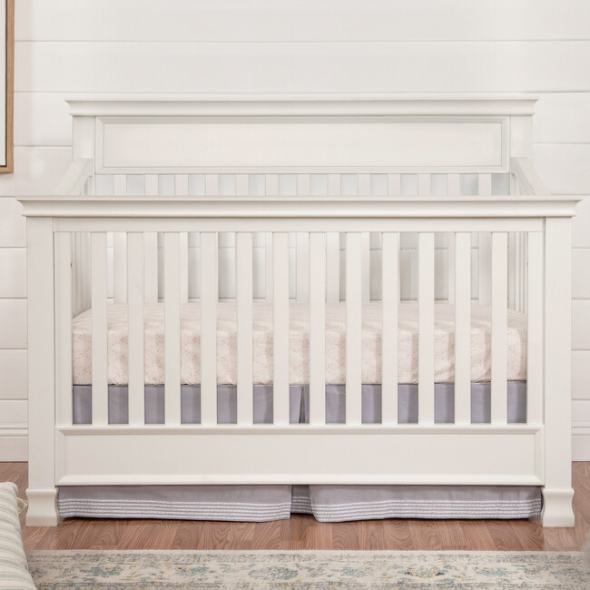 Foothill 4-in-1 Convertible Crib, Warm White - Cribs - 3