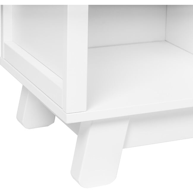 Hudson Cubby Bookcase, White - Bookcases - 4