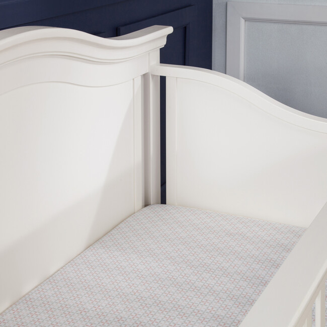 Louis 4-in-1 Convertible Crib, Warm White - Cribs - 3