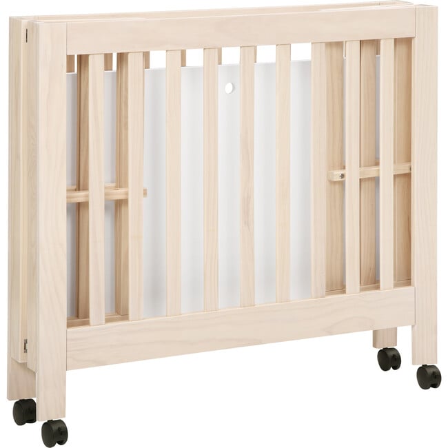 Origami Mini Crib, Washed Natural - Cribs - 6