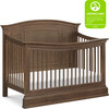 Durham 4-in-1 Convertible Crib, Derby Brown - Cribs - 8