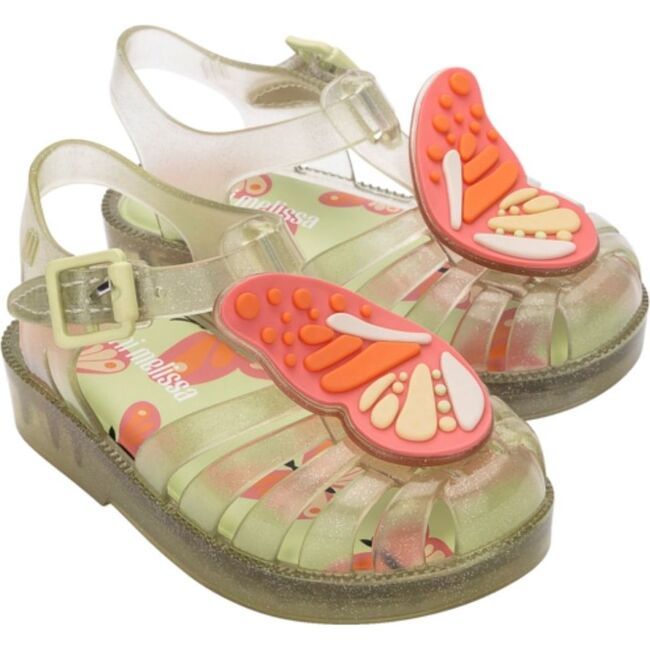 Possession Fairy BB, Green & Pink - Sandals - 1