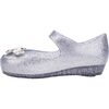 Ultragirl Chorme Flower BB, Clear Glitter Silver - Mary Janes - 2