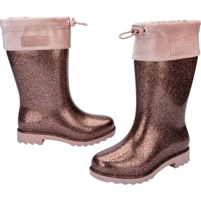 Rain Boot III Inf., Glitter Pink - Rain Boots - 5