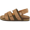 Strap Sandals, Khaki - Sandals - 1 - thumbnail