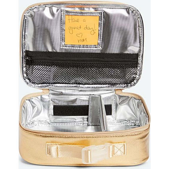 Rodgers Lunch Box, Gold - Lunchbags - 3