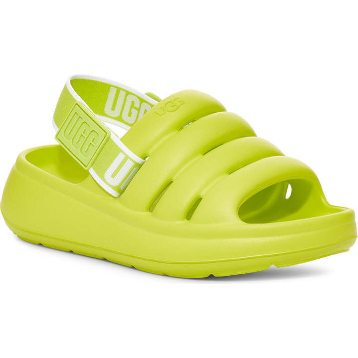 Neon yellow outlet ugg slides