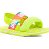 Zuma Sling Toddler Sandals, Lime Green - Sandals - 1 - thumbnail