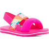 Zuma Sling Toddler Sandals, Pink - Sandals - 1 - thumbnail