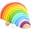 XL Wooden Rainbow - Blocks - 1 - thumbnail