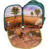 3D Wildlife Junior Backpack with 3 Figures - Backpacks - 2
