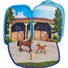 3D Horse Stable Junior Backpack with 3 Figures - Backpacks - 2