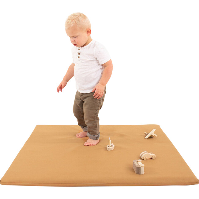 Padded Mini Mat, Camel - Playmats - 1