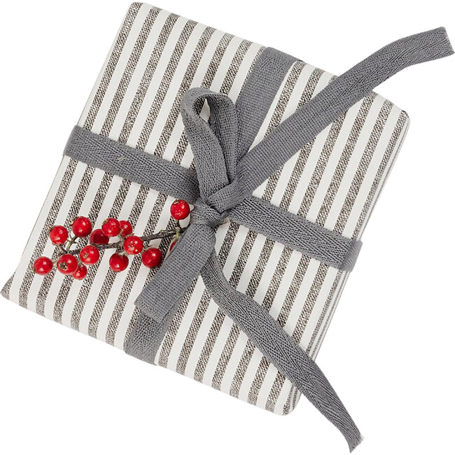 Gift Wrap, Stone Stripe - Paper Goods - 1