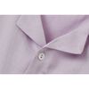 LS Organic Cotton Woven Collared Shirt, Lavender - Shirts - 2