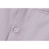 LS Organic Cotton Woven Collared Shirt, Lavender - Shirts - 3