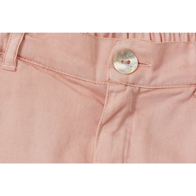 Organic Cotton Woven Bermuda Shorts, Pink