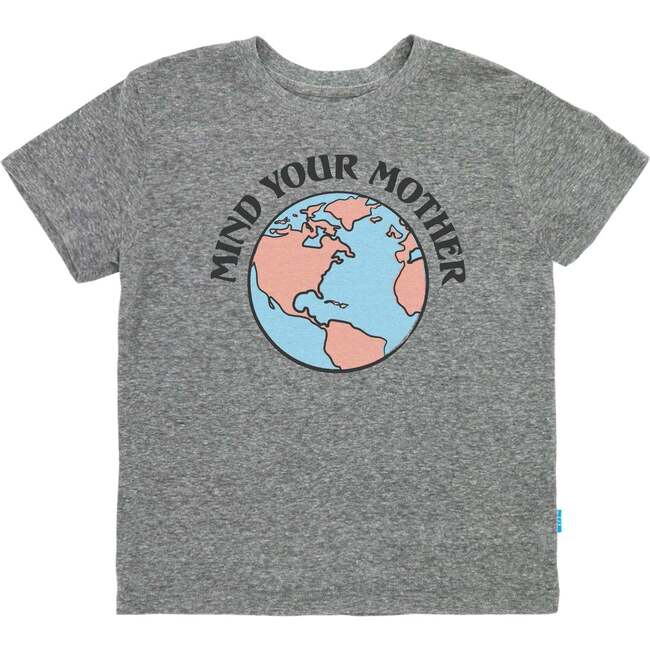 Mind Your Mother Vintage Tee, Heather Gray