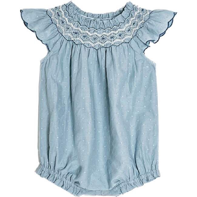 Daisy Bubble, Blue - Onesies - 1