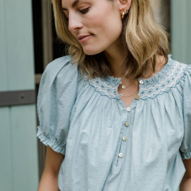 Women's Willow Blouse, Blue