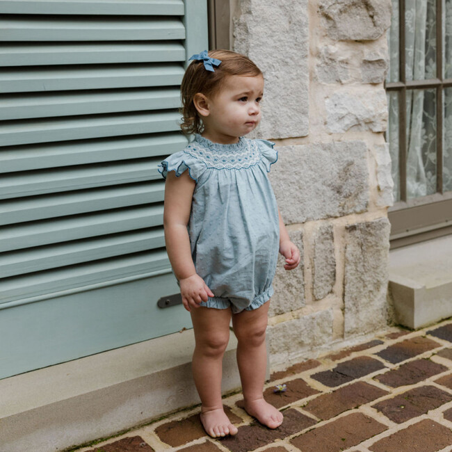 Daisy Bubble, Blue - Onesies - 2