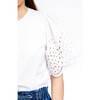 Women's Jacie Top, Optic White - Blouses - 6