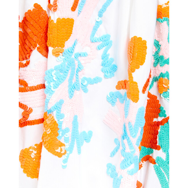 Women's Priscilla Dress, White - Dresses - 6