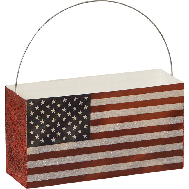 Americana Flag Bucket
