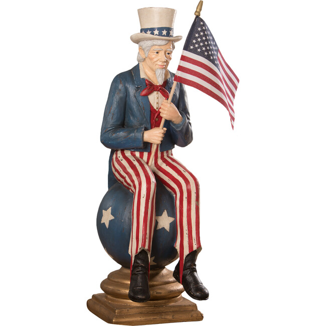 Uncle Sam On Pedestal