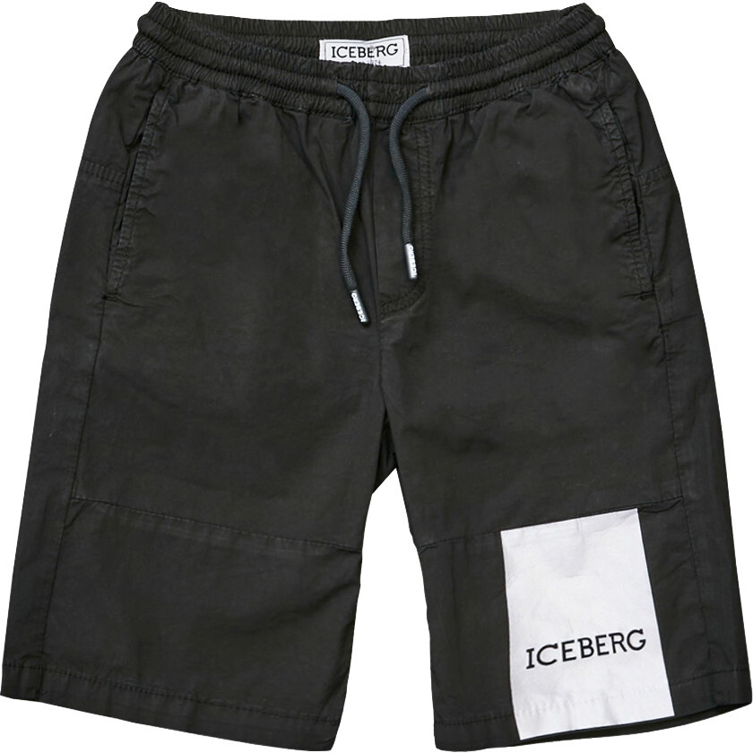 Colorblock Lightweight Logo Shorts, Black - Shorts - 1