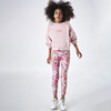 "Wet Paint" Pop Art Leggings, Pink - Leggings - 2