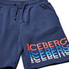 Ombre Logo Sweatshorts, Blue - Shorts - 2