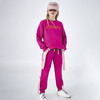 Neon Pop Strapped Sweatshirt, Pink - Sweatshirts - 2