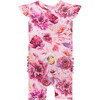 Basic Ruffled Capsleeve Short Length Romper, Amira - Rompers - 1 - thumbnail