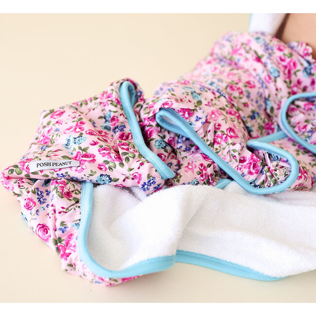 Ruffled Hooded Towel, Pixie - Bath Towels - 2