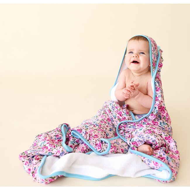 Ruffled Hooded Towel, Pixie - Bath Towels - 3