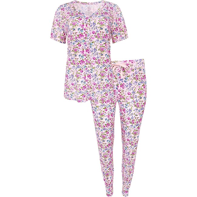 Women's Short Sleeve Pajama Set, Pixie