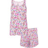 Women's Tank Top & Ruffled Shorts Pajama Set, Pixie - Pajamas - 1 - thumbnail