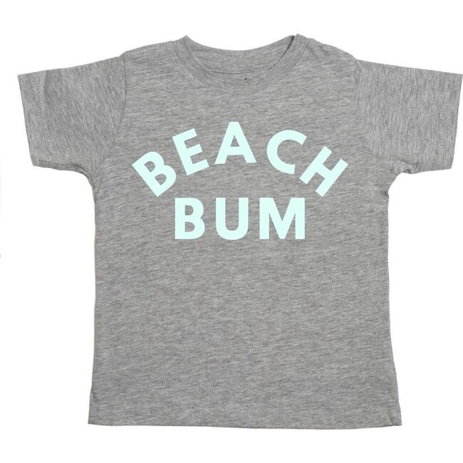 Beach Bum Short Sleeve Shirt, Gray