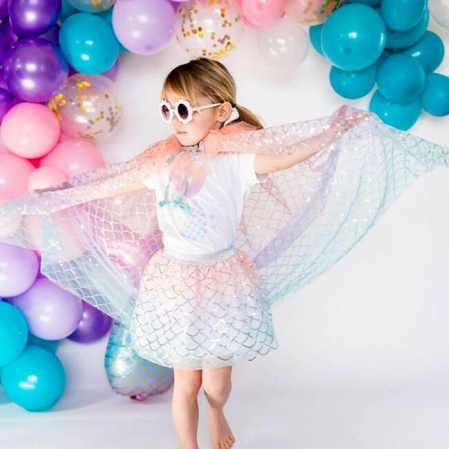 Mermaid Ombre Cape, Multi - Costume Accessories - 6